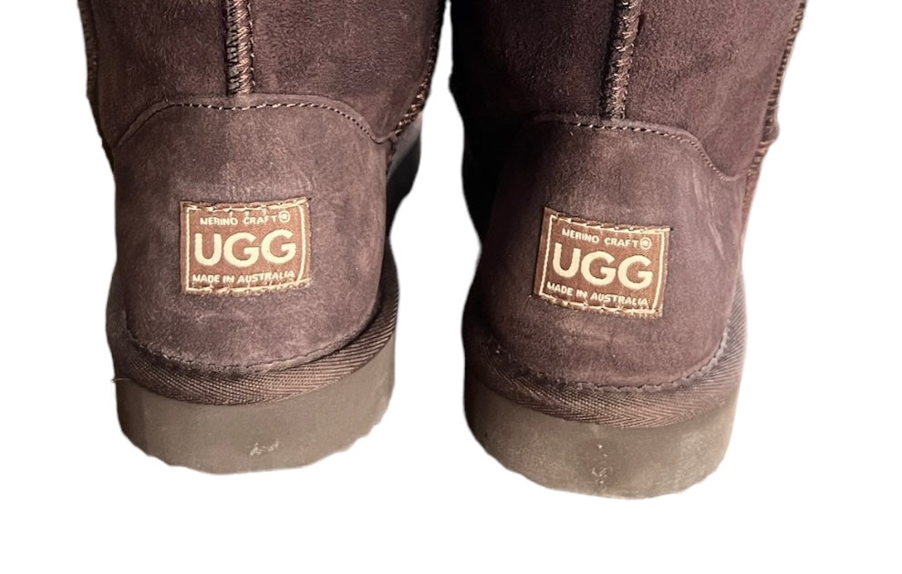 Chocolate brown tall ugg boots hotsell