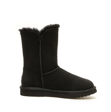 Load image into Gallery viewer, RILEY - WOMEN'S CLASSIC SIDE ZIP UGG BOOT - BLACK