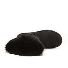 Load image into Gallery viewer, RILEY - WOMEN'S CLASSIC SIDE ZIP UGG BOOT - BLACK