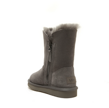 Load image into Gallery viewer, RILEY - WOMEN'S CLASSIC SIDE ZIP UGG BOOT - GREY