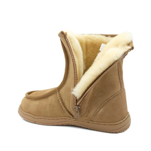 Load image into Gallery viewer, FLINDERS SIDE ZIPPER MEDICAL SHEEPSKIN UGG BOOT - PREMIUM AUSTRALIAN SHEEPSKIN