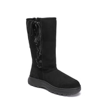 Load image into Gallery viewer, SIDE LACE SHEEPSKIN UGG BOOTS - 100% AUSTRALIAN A GRADE DOUBLE FACE SHEEPSKIN