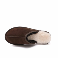 Load image into Gallery viewer, Premium Men's Scuff - Australian Sheepskin - Flexible Non-Slip Slippers
