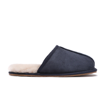 Load image into Gallery viewer, Premium Men's Scuff - Australian Sheepskin - Flexible Non-Slip Slippers