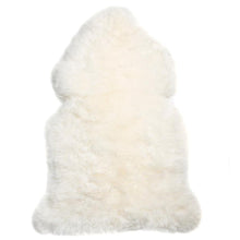 Load image into Gallery viewer, IVORY LARGE LONG WOOL SHEEPSKIN RUG - AUSTRALIAN MERINO SHEEPSKIN