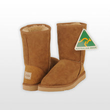 Load image into Gallery viewer, Classic Short Ugg Boots - Brown - 100% Genuine Australian Sheepskin