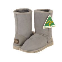 Load image into Gallery viewer, Classic Short Ugg Boots - Grey - 100% Genuine Australian Sheepskin