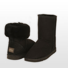 Load image into Gallery viewer, Classic Short Ugg Boots - Black - 100% Genuine Australian Sheepskin