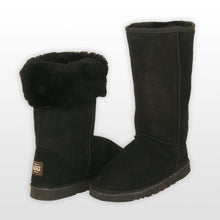 Load image into Gallery viewer, Classic Tall Ugg Boots - Black - 100% Genuine Australian Sheepskin