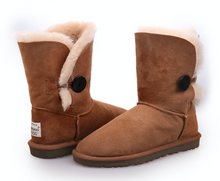 Load image into Gallery viewer, Button Short Ugg Boots