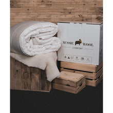 Load image into Gallery viewer, AUSSIE WOOL COMFORT QUILT - 250GSM