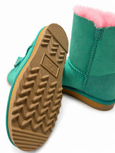 Load image into Gallery viewer, Watermelon Crystal Button UGG Boots – Australian Made Premium Sheepskin