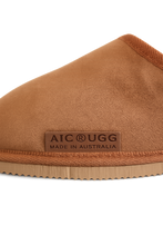 Load image into Gallery viewer, Mens Scuff Slippers - Camel