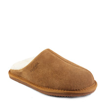 Load image into Gallery viewer, Brodie Suede Sheepskin Lined Scuff Slippers