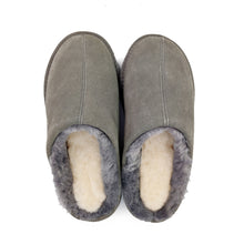 Load image into Gallery viewer, Brodie Suede Sheepskin Lined Scuff Slippers