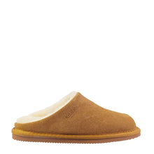 Load image into Gallery viewer, Brodie Suede Sheepskin Lined Scuff Slippers