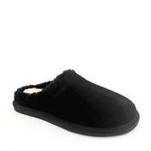 Load image into Gallery viewer, Brodie Suede Sheepskin Lined Scuff Slippers