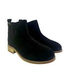 Load image into Gallery viewer, Ceno Ankle Boots – Premium Sheepskin Lined with Side Zip &amp; Stacked Heel