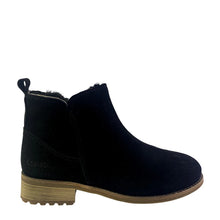 Load image into Gallery viewer, Ceno Ankle Boots – Premium Sheepskin Lined with Side Zip &amp; Stacked Heel