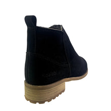 Load image into Gallery viewer, Ceno Ankle Boots – Premium Sheepskin Lined with Side Zip &amp; Stacked Heel