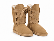 Load image into Gallery viewer, SHORT ROXY NOMAD UGG BOOTS - 100% AUSTRALIAN A GRADE DOUBLE FACE SHEEPSKIN