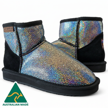 Load image into Gallery viewer, Aurora Shimmer Mini Ugg Boots – Australian Made