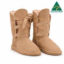 Load image into Gallery viewer, SHORT ROXY NOMAD UGG BOOTS - 100% AUSTRALIAN A GRADE DOUBLE FACE SHEEPSKIN