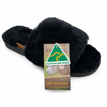 Load image into Gallery viewer, Australian Made Sheepskin UGG Slides