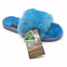 Load image into Gallery viewer, Australian Made Sheepskin UGG Slides