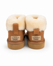Load image into Gallery viewer, Women’s Genuine Australian Sheepskin Wool Fur Mini UGG Ankle Boots
