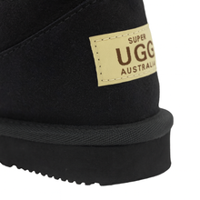 Load image into Gallery viewer, Classic Short Ugg Boots - Black - 100% Genuine Australian Sheepskin