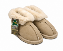 Load image into Gallery viewer, PRINCESS UGG SLIPPERS - 100% AUSTRALIAN SHEEPSKIN INDOOR SLIPPERS - Beige