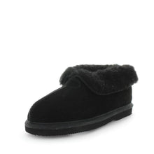 Load image into Gallery viewer, PRINCESS UGG SLIPPERS - 100% AUSTRALIAN SHEEPSKIN INDOOR SLIPPERS - Black