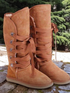 TALL ROXY NOMAD UGG BOOTS  - 100% AUSTRALIAN A GRADE DOUBLE FACE SHEEPSKIN (Copy)