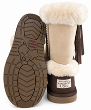Load image into Gallery viewer, Genevieve - Side Lace Premium Sheepskin Ugg Boots