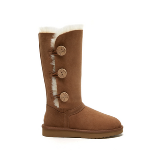 BURLEIGH CLASSIC 3 BUTTON TALL UGG BOOT - AUSTRALIAN MERINO SHEEPSKIN