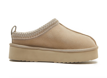 Load image into Gallery viewer, COOPER PLATFORM - MEN&#39;S WOMEN&#39;S UNISEX 4CM PLATFORM SLIP-ON SLIPPER - AUSTRALIAN MERINO SHEEPSKIN