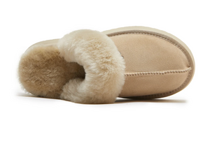 CLASSIC LADY'S SCUFF - PLATFORM SOLE PREMIUM AUSTRALIAN SHEEPSKIN UGG SLIPPERS