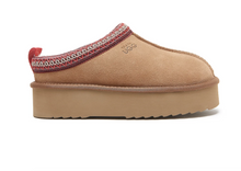 Load image into Gallery viewer, COOPER PLATFORM - MEN&#39;S WOMEN&#39;S UNISEX 4CM PLATFORM SLIP-ON SLIPPER - AUSTRALIAN MERINO SHEEPSKIN