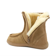 Load image into Gallery viewer, BULLER - UGG BOOTS - SIDE ZIPPER MEDICAL SHEEPSKIN BOOT - PREMIUM AUSTRALIAN SHEEPSKIN