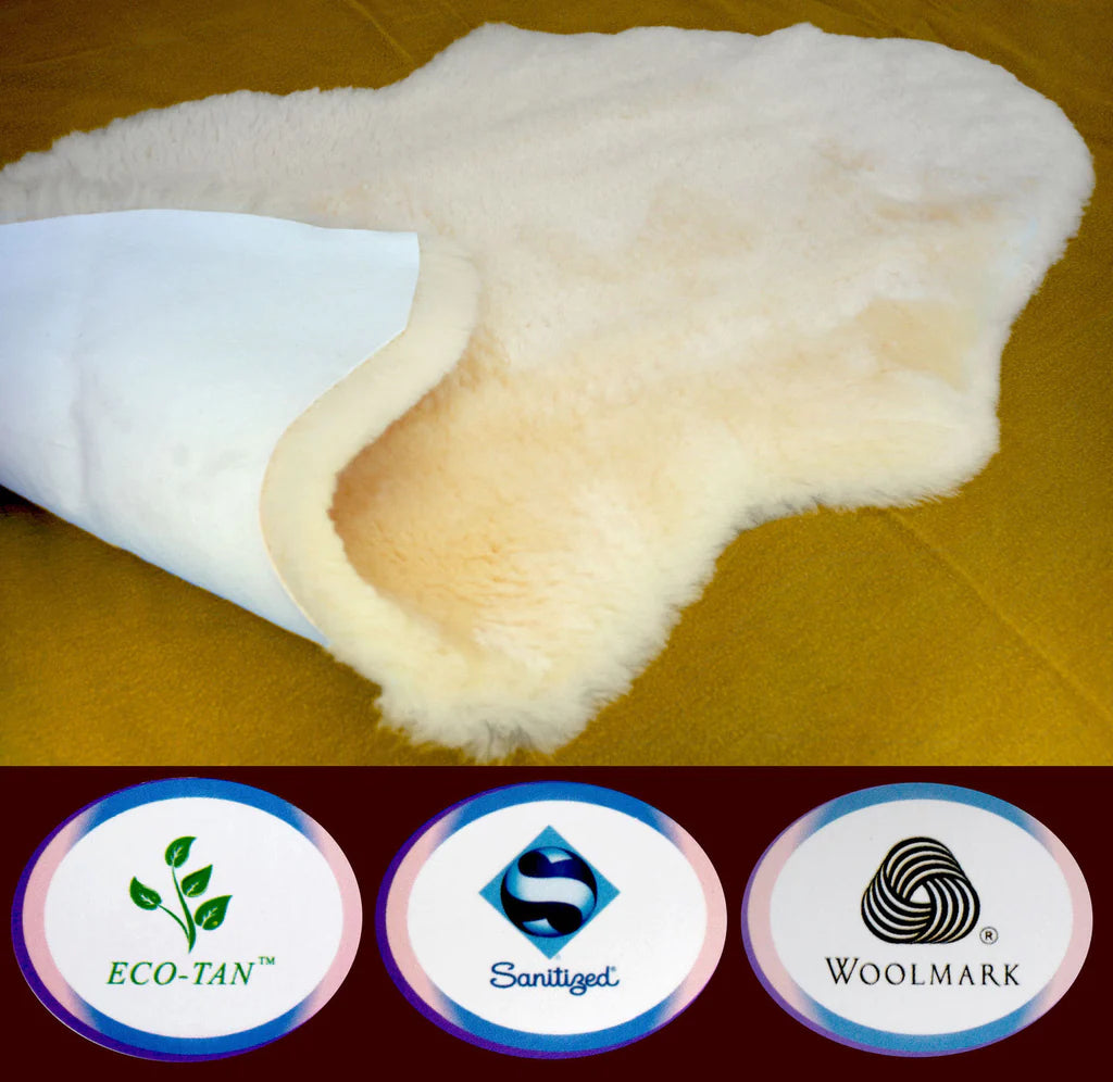 Baby Sheepskin Rug - Ivory