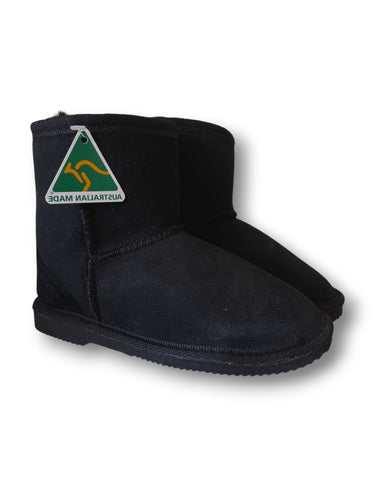 Australian Made Kids Mini UGG Boots | Genuine Double-Faced Sheepskin, Warm & Non-Slip Winter Boots