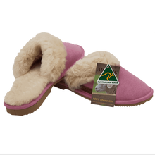 Load image into Gallery viewer, Ladies Scuff Slippers  - Pink