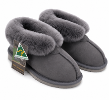 Load image into Gallery viewer, PRINCESS UGG SLIPPERS - 100% AUSTRALIAN SHEEPSKIN INDOOR SLIPPERS - GREY