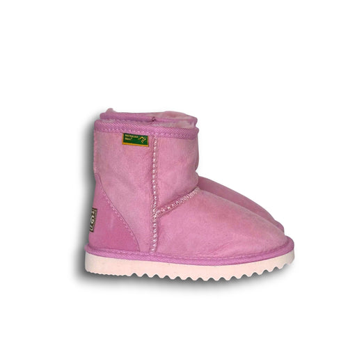 Australian Made Kids Mini UGG Boots | Genuine Double-Faced Sheepskin, Warm & Non-Slip Winter Boots