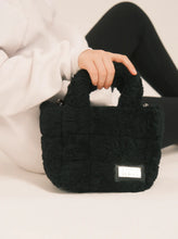 Load image into Gallery viewer, Kodiak Fluffy Teddy Sheepskin Tote Bag - Small Mini