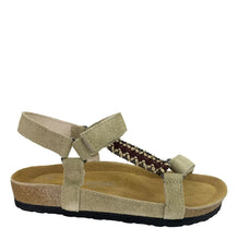 Load image into Gallery viewer, Tide Multi-Strap Braided Cork Footbed Sandals