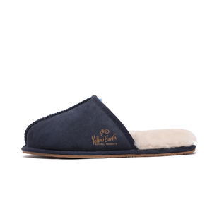 Premium Men's Scuff - Australian Sheepskin - Flexible Non-Slip Slippers