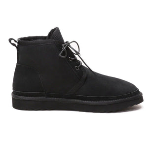 OLIVER - LACE-UP CASUAL SHEEPSKIN BOOT