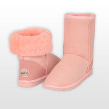 Load image into Gallery viewer, Classic Short Ugg Boots - Pink - Premium Australian Double Face Sheepskin